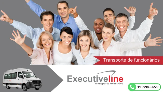 Funcionários felizes comemorando o Benefícios do transporte de funcionários
