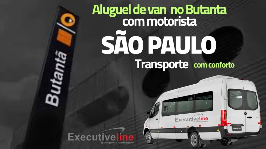 Aluguel de van no Butanta pronta para transporte de grupos com a Executive Line