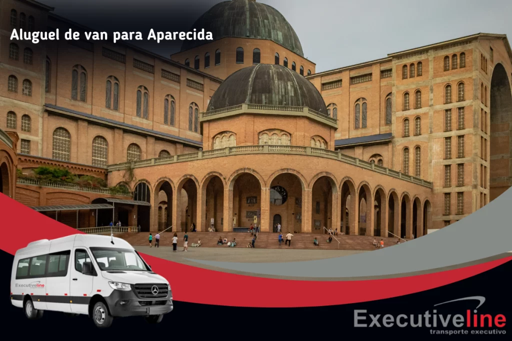 Aluguel de van para Aparecida com motorista